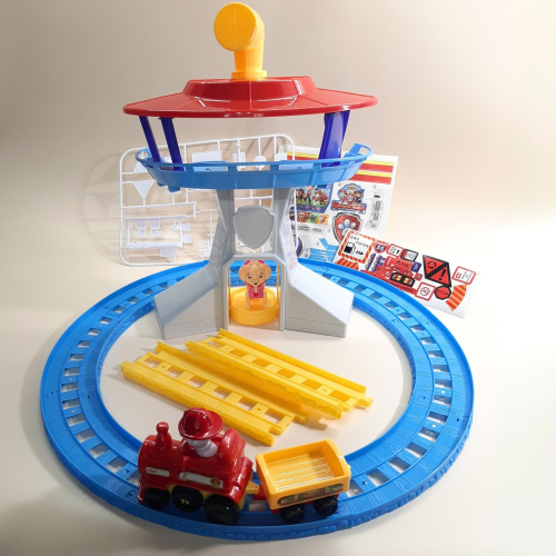 Дорога с базой "Щенячий патруль" с базой и героями